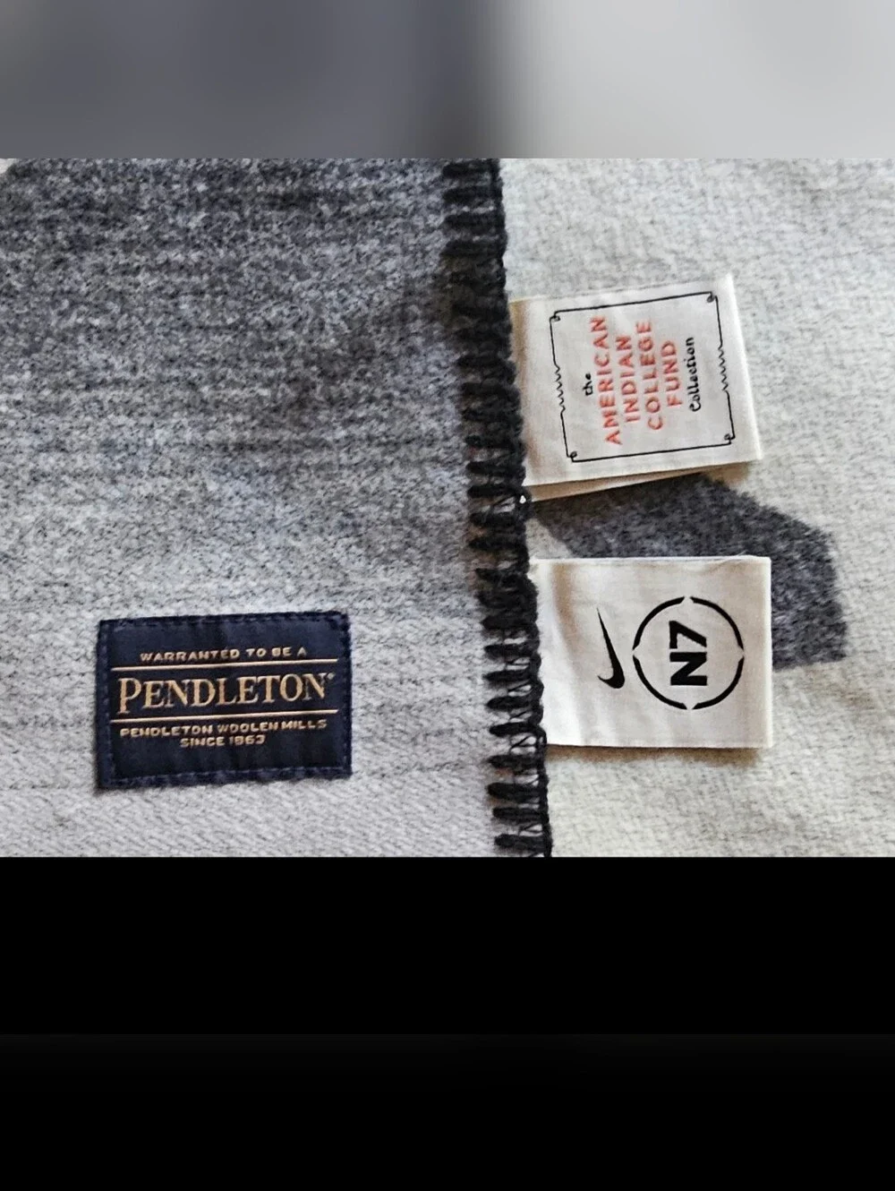 Pendleton American Indian College Fund Collection Nike N7 Seven Peaks Blanket